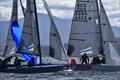 Warwick Dean leading Export Roo in a great day of racing - 2026 Storm Bay Apparel SB20 Australian Championship Day 2 &copy; Jane Austin