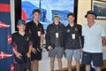 Warwick Dean-THSSA Archie McQuillam Phineas Gray Sam Hooper Charlie Birch and Stephen Catchpool SB20 Aus Vice President - - 2026 Storm Bay Apparel SB20 Australian Championship &copy; Jane Austin