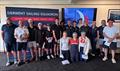 The SB20 Australian youth teams with SB20 World Council President Scott Glanville and SB20 Aus Exec - 2026 Storm Bay Apparel SB20 Australian Championship &copy; Jane Austin