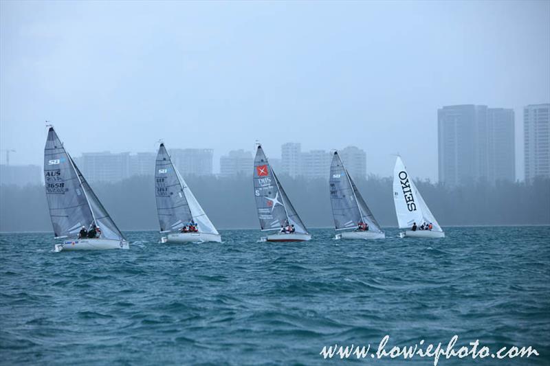 SB20 Asian Grand Slam & Asia Pacific Championships final da photo copyright Siaw Woon Chon taken at ONE15 Marina Club and featuring the SB20 class