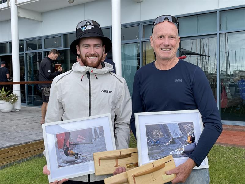 Masters winners. (L to R) Samuel King and Nick Rogers (Simon Burrows absent) - 2022 SB20 Australian Championship - photo © Jane Austin