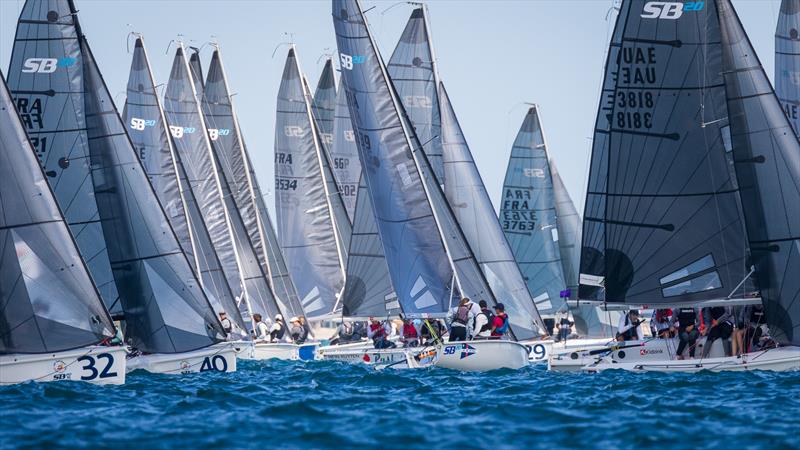 SB20 World Championships day 2 - photo © Mikey Brignall / DOSC / DDF SB20 Worlds