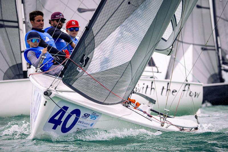 SB20 World Championship 2025 in Singapore - Day 1 - photo © Matteo Garrone