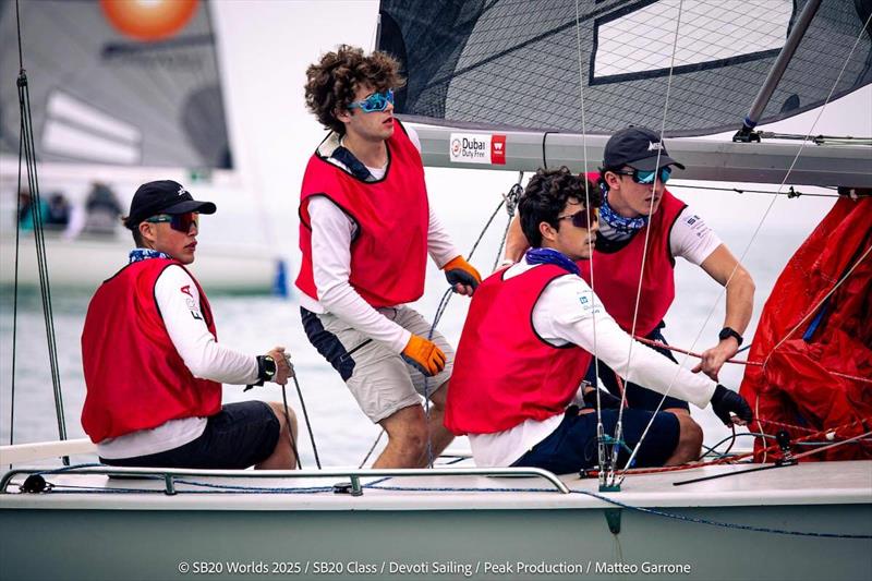 SB20 World Championship 2025 in Singapore - Day 3 photo copyright Anna Zyk / SB20 Class taken at ONE15 Marina Club and featuring the SB20 class