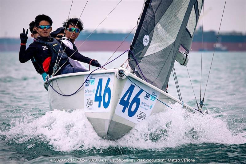 SB20 World Championship 2025 in Singapore - Day 3 - photo © Anna Zyk / SB20 Class