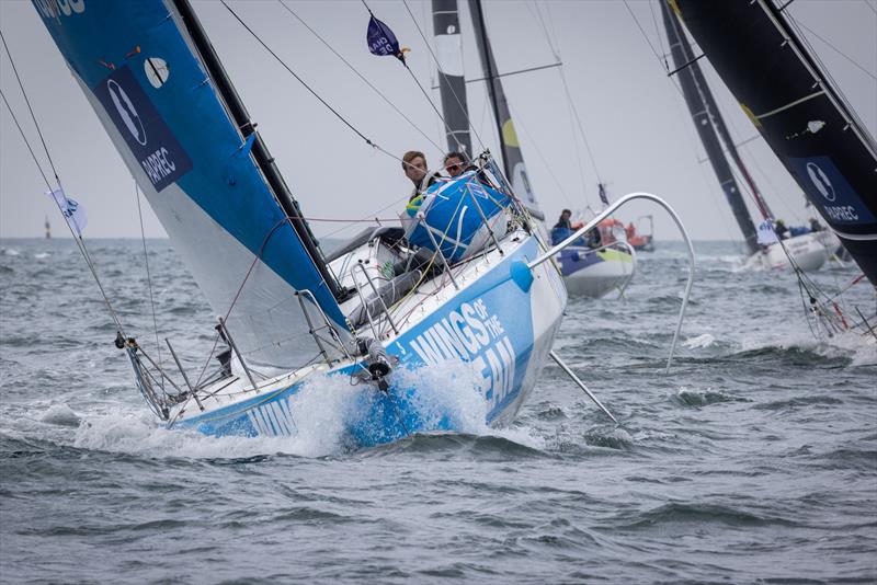Transat Paprec - Alexis Thomas and Pauline Courtois (Wings of the Ocean) - photo © Vincent Olivaud / OC Sport Pen Duick