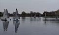 Testing Conditions during the Lightning 368 Rum & Mince Pie Open at West Oxfordshire Sailing Club © John Butler