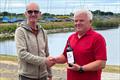 Simon Hopkins, overall winner - Lightning 368 Sanders Sails Travellers Series at Shotwick &copy; John Butler