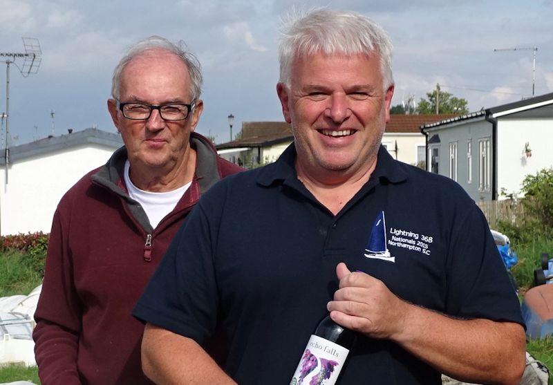 Simon Hopkins takes second in the Noble Marine Lightning 368 Travellers Series and Southern Championships at Up River YC photo copyright John Butler taken at Up River Yacht Club and featuring the Lightning 368 class