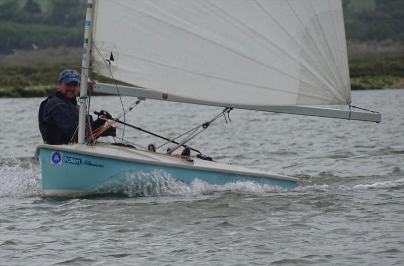 Ben Harris during the Noble Marine Lightning 368 2022 Travellers  at Up River YC photo copyright Caroline Hollier taken at Up River Yacht Club and featuring the Lightning 368 class