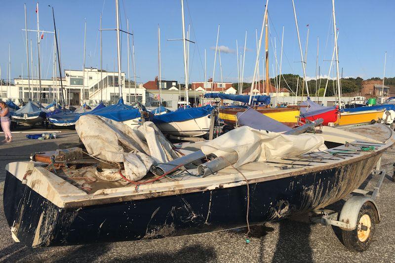 Falcon is rescued intact by sea and shore teams - West Kirby Festival of Sailing - photo © Liz Potter