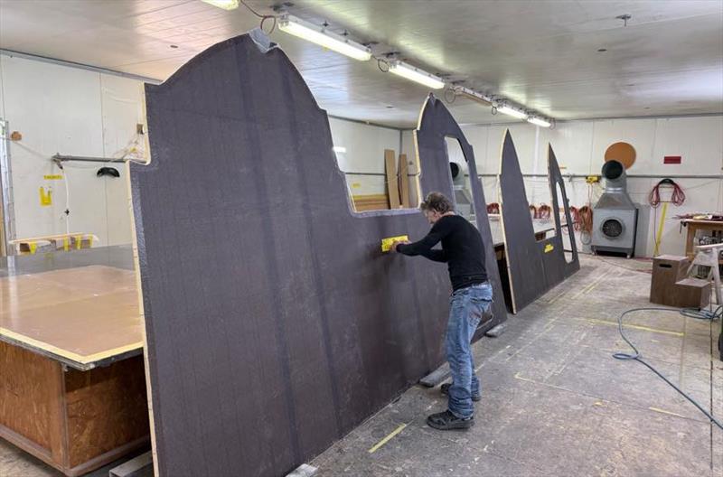 New Catalyst 50V2 starts build - Lloyd Stevenson Boatbuilders - May 2026 photo copyright Lloyd Stevenson Boatbuilders taken at Bucklands Beach Yacht Club and featuring the  class