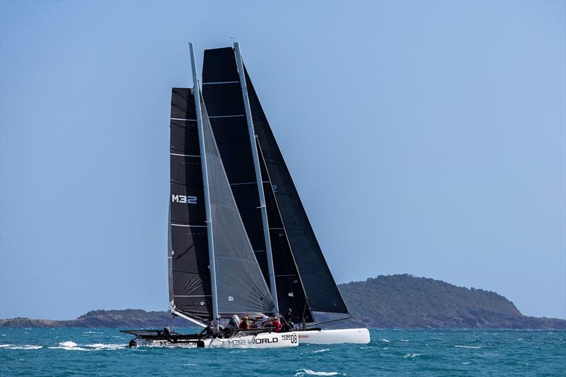 The larger multis handlled the conditions better than their smaller counterparts - Ocean Dynamics and Mount Gay Airlie Beach Race Week 2024 - photo © Andrea Francolini / ABRW