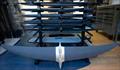 The finished light air F50 rudder foils  - Mackay Boats - September 2025 © Mackay Boats