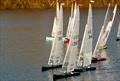 Brass Monkey Christmas race at Abbey Meads - an early start with the leading boats, Barrie Martin 103, Peter & Oliver Stollery 39 and 139 setting the scene for the event © Roger Stollery