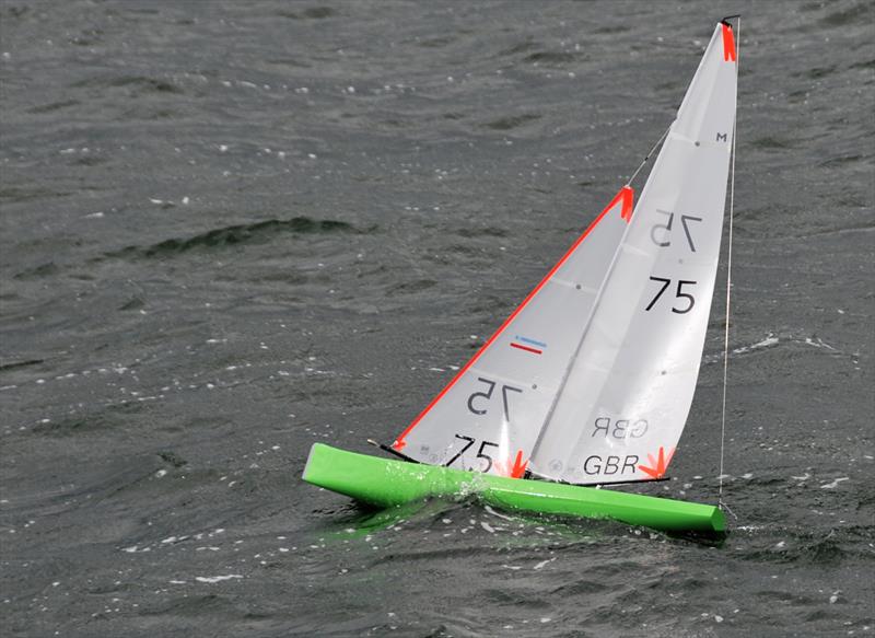 Tony Edwards' well trimmed GRUNGE sailing through the waves during MYA Marblehead Ranking 3 & 4 at Datchet Water  - photo © Keith Parrott