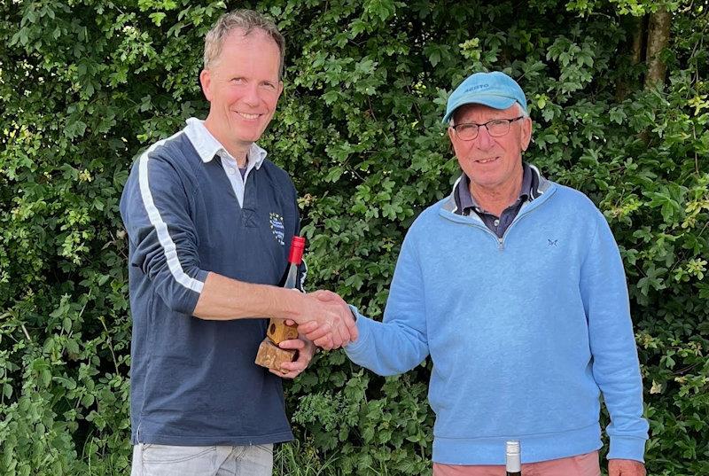 Peter Stollery wins the Marblehead GAMES 5 event and Halfpenny Trophy at Guildford photo copyright Mark Mortimore taken at Guildford Model Yacht Club and featuring the Marblehead class