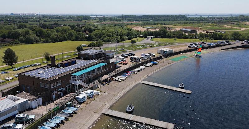 Marblehead Nationals at Datchet: Datchet in the sunshine photo copyright Tracey Fung taken at Datchet Water Radio Sailing Club and featuring the Marblehead class