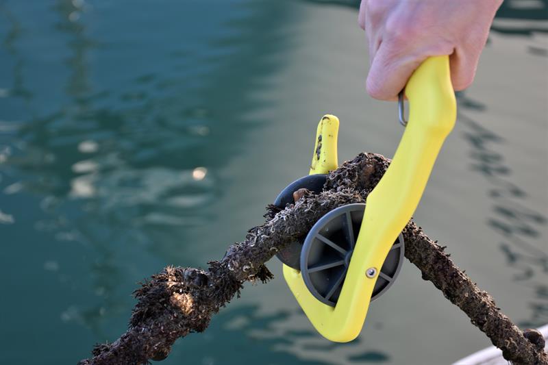 Boatasy GHOOK helping keep hands and decks clean when mooring - photo © Marine Products Direct