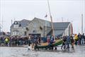 Boat Building Academy hosts 55th ceremonial launch into Lyme Regis harbour &copy; BNPS