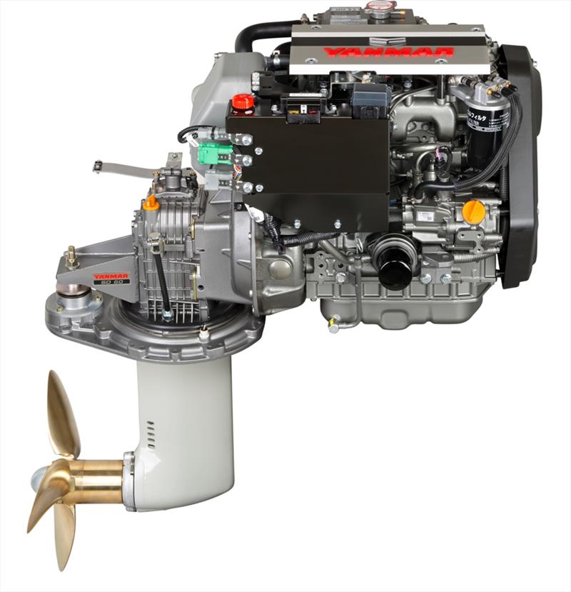 Yanmar 3JH40 common rail inboard marine diesel engine - photo © Yanmar Marine International