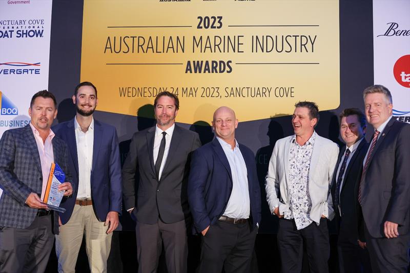 'Australian Marine Industry Innovation Award.' Presented by the City of Gold Coast and awarded to Element Concepts / Carbon Game Towers International - photo © Salty Dingo