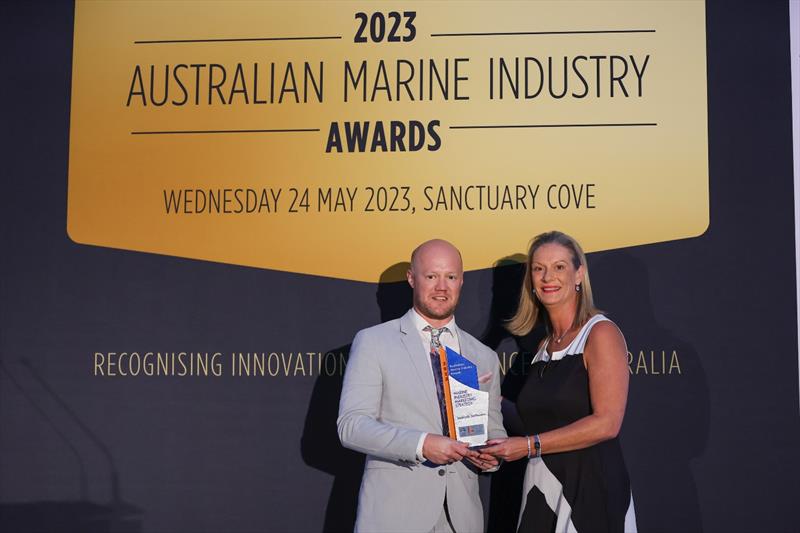 'The 2023 Marketing Strategy of the Year Award,' won by Seahub Software Presented by Sanctuary Cove International Boat Show - photo © Salty Dingo