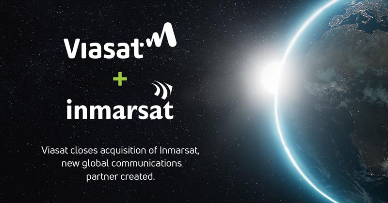 Viasat closes acquisition of Inmarsat, new global communications partner created photo copyright Viasat taken at  and featuring the Marine Industry class