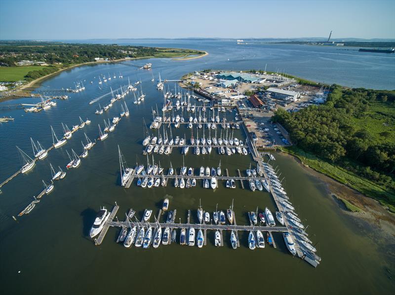 Hamble Point Marina photo copyright MDL Marinas Group taken at  and featuring the Marine Industry class