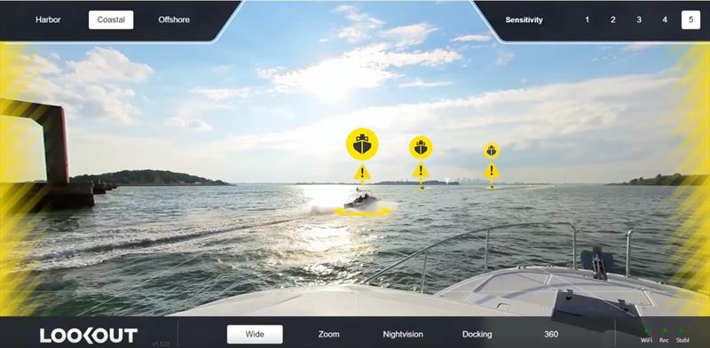 LOOKOUT camera system photo copyright LOOKOUT taken at  and featuring the Marine Industry class