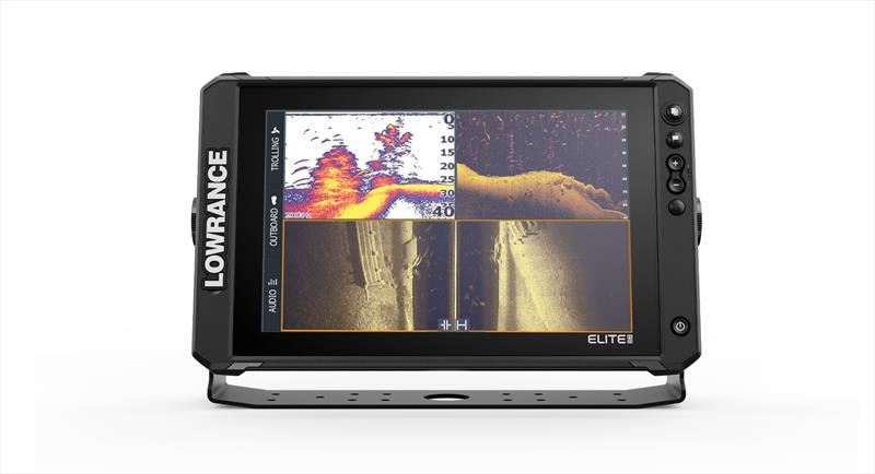 Elite FS 12-inch display photo copyright Lowrance taken at  and featuring the Marine Industry class