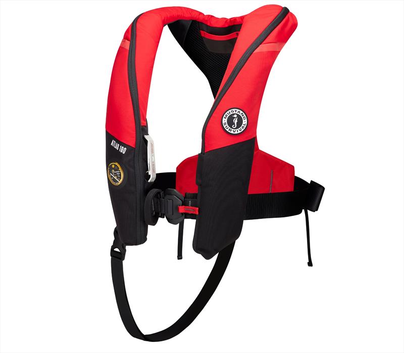 Atlas 190 DLX Hammar Life Jacket photo copyright Mustang Survival taken at  and featuring the Marine Industry class