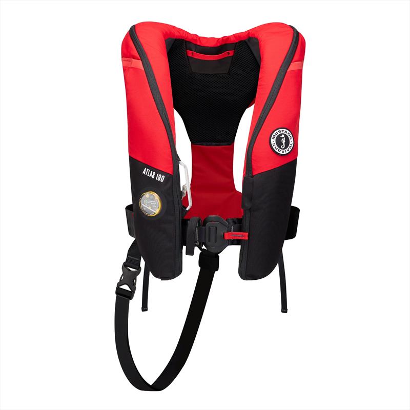 Atlas 190 DLX Hammar Life Jacket photo copyright Mustang Survival taken at  and featuring the Marine Industry class