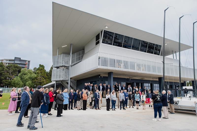 Victorian Sailing Centre Opening photo copyright Royal Geelong Yacht Club taken at Royal Geelong Yacht Club and featuring the Marine Industry class
