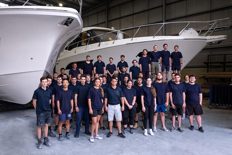 Supporting new apprenticeships - photo © Boating Industry Association