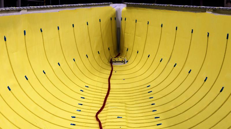 Inside Contest Yachts: Hull vacuum infusion process - photo © Mark Jardine