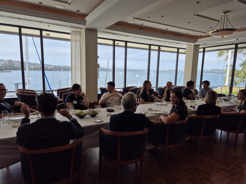 Athletes and Mentors at the AST and YPO Sydney High Performance Mentor Progam Launch Event - photo © Australian Sailing Team