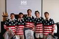 Spencer Kriestein, Enzo Menditto, Mitchell Callahan, Jeffrey Petersen and Justin Callahan (left to right) from the United States of America - 2025 Helly Hansen International © CYCA | Darcie Collington