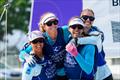 2025 Santa Maria Cup Champions Allie Blecher, Ali Blumenthal Stokes, Beka Schiff and Rose Edwards © Ted Morgan