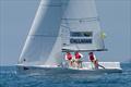 Skipper Justin Callahan (USA) with crew Oliver Lloyd and Harrison Strom - 58th Governor's Cup International Youth Match Racing Championship Day 4 © Tom Walker