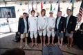 Skipper Josh Hyde (NZL) with crew Zach Fong and Nick Drummond - 58th Governor's Cup International Youth Match Racing Championship © Tom Walker