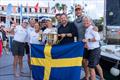 2025 Bermuda Gold Cup - Sweden's Wings Sailing and Berntsson Sailing Team celebrate their joint victories at the Bermuda Gold Cup and Aspen Women's Bermuda Match Race © Ian Roman / WMRT