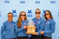 Team BAAM/USA (l-r) Allie Blecher, Ali Blumenthal Stokes, Katja Sertl, Beka Schiff at the Santa Maria Cup, Stage 2 of the 2026 Women's World Match Racing Tour &copy; Ted Morgan