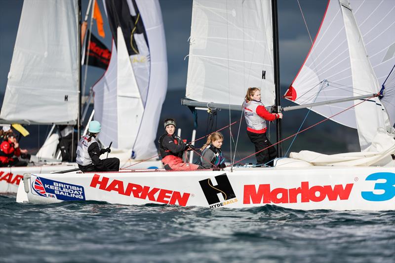 RYA Marlow Ropes Women's Match Racing Championship - photo © Paul Wyeth / RYA