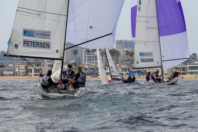 Justin Callahan (USA) and Jeffrey Petersen (USA)  - 56th Governor's Cup photo copyright Tom Walker Photography taken at Balboa Yacht Club and featuring the Match Racing class