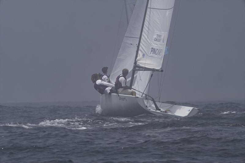 Morgan Pinckney (USA) with crew Nick Drummand, Mark Murray, and Colleen O'Brien - 57th Governor's Cup - photo © Tom Walker