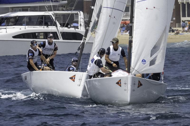 Jeffrey Petersen (USA) with crew Daniel Pegg, Enzo Menditto - Cole Tapper (AUS) with crew Jack Frewin and Hamish Vass - 57th Governor's Cup - photo © Tom Walker