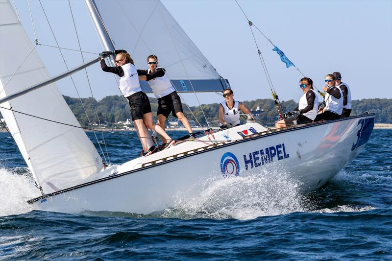 Julia Aartsen/Team Out of the Box - Women's WMRT Denmark 2024 photo copyright JP / WWMRT taken at Royal Danish Yacht Club and featuring the Match Racing class