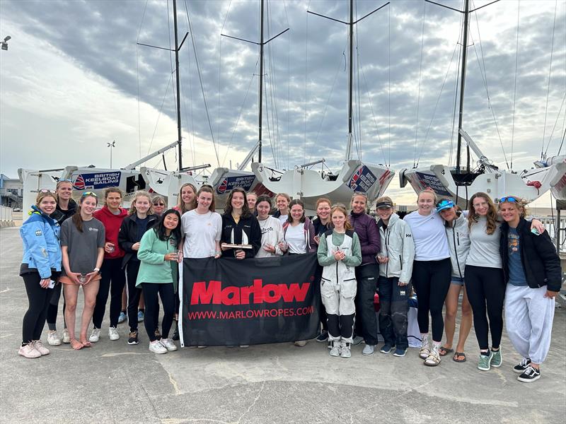 RYA Marlow Ropes Women's Match Racing Championship teams - photo © Jess Beecher