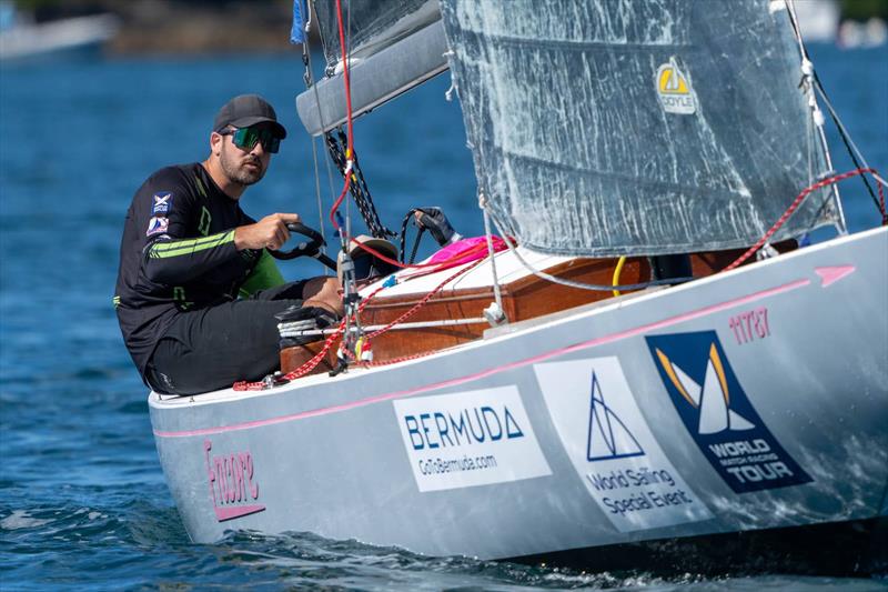 USA's Chris Poole on Bermuda Gold Cup Day 4 - photo © Ian Roman / WMRT